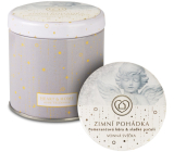 Heart & Home Winter Fairy Tale soy scented candle in a tin burns up to 30 hours 125 g