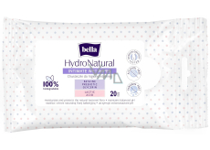 Bella Hydro Natural Intimate Wet Wipes 20 pieces