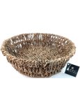 Body Basics Decorative basket round seaweed 20 x 6 cm