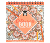 Ditipo Colouring book creative ring binder orange 25 pages A4 210 x 200 mm