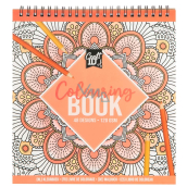 Ditipo Colouring book creative ring binder orange 25 pages A4 210 x 200 mm