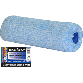 BARVY A LAKY HOSTIVAŘ Uni Blue Melange Universal Painting Roller for Holder 8 mm, 250 mm