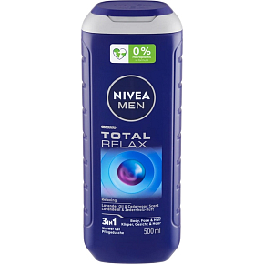 Nivea Men Total Relax 3in1 shower gel for men 500 ml