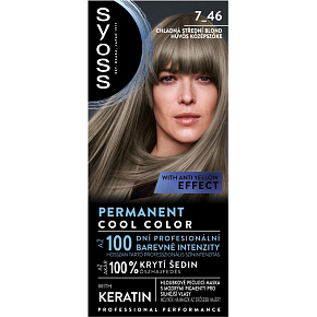 Syoss Hair Dye Cool Medium Blonde 7_46, 50ml
