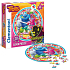 Clementoni Puzzle Trolls glow-in-the-dark clock 96 pieces, recommended age 6+