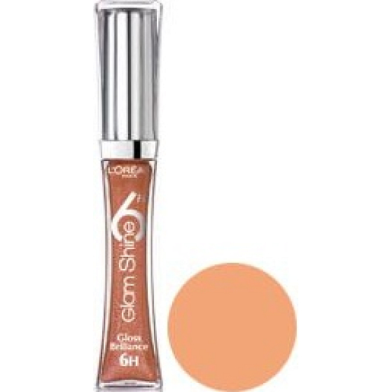Loreal Glam Shine 6H Volumizer Lip Gloss 402 Addictive Ambre 6 ml