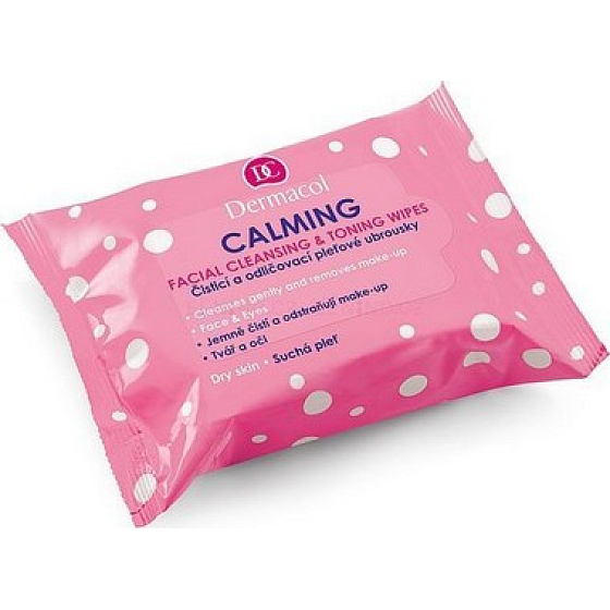 Dermacol Calming Facial Cleansing cleansing and make-up remover 25 wipes
