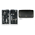 Kellermann 3 Swords Luxury manicure 7 pieces Artical Leather Black