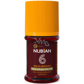 Nubian OF6 Sun protection oil, low protection 60 ml