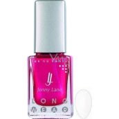 Jenny Lane Long Wear nail polish with long-lasting effect White matt 14 ml