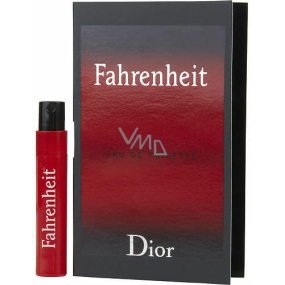 Christian Dior Fahrenheit eau de toilette 1 ml with spray, vial