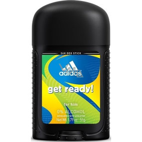Adidas Get Ready! for Him antiperspirant deodorant stick 51 g