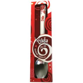 Nekupto Twister Spoon named Dasha red 16 cm