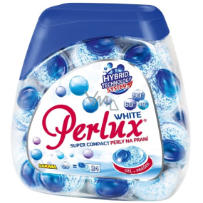 Perlux White gel capsules for washing white clothes 24 pieces