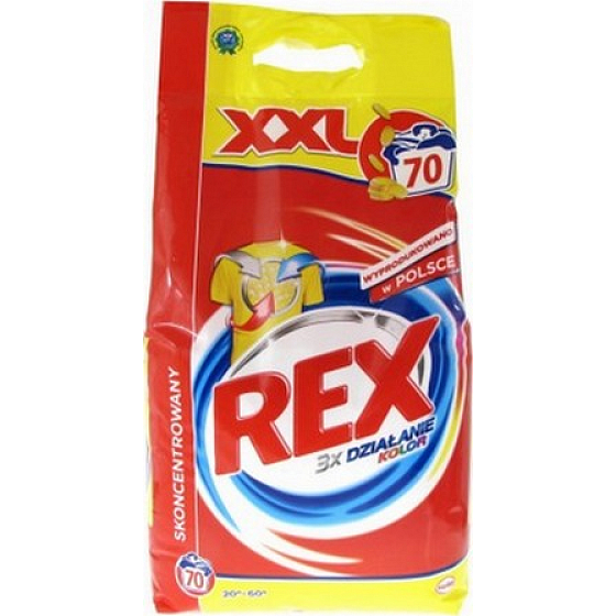 Rex 3x Action Color detergent for colored laundry 70 doses 5.25 g