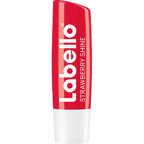 Labello Strawberry Shine strawberry lip balm, 4.8 g