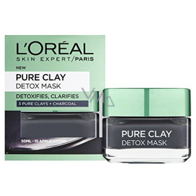 Loreal Paris Pure Clay Detox Mask Intensive cleansing face mask 50 ml