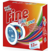 Well Done Fine Color Magnet wipes for absorbing color absorbing 12 pieces