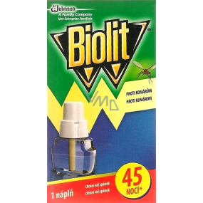 Biolit Against Mosquitoes Electric Evaporator for Mosquitoes 45 Nights Refill 27 ml