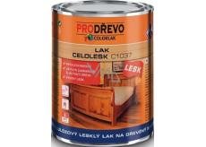 Colorlak Celolesk C1037 nitrocelulózový lesklý lak na dřevěný nábytek 0,35 l