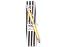 Nekupto Be Unique Case with Pen Stripes 16 x 3.2 cm