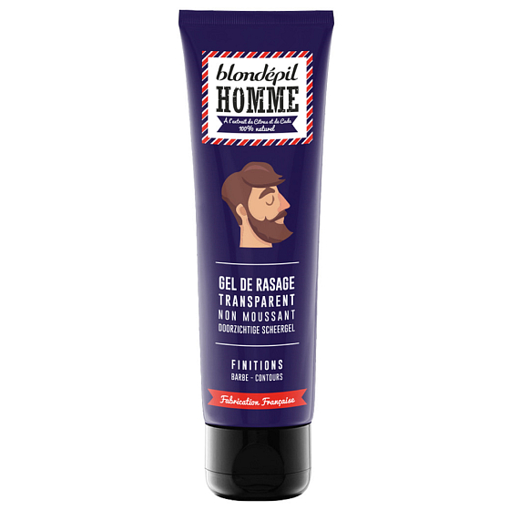Blondépil Homme de Rasage shaving gel for men 150 ml