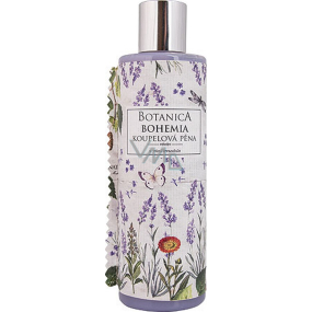 Bohemia Gifts Botanica Lavender with olive oil, herb extract and yoghurt active ingredient bath foam 250 ml