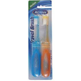 Beauty Formulas Toothbrush medium with travel case