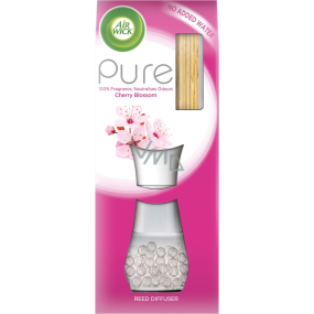 Air Wick Reed Diffuser Pure Cherry Blossom - Cherry Blossom Scented Sticks Air Freshener 25 ml
