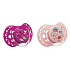 Lovi Folky Silicone dynamic girls' comforter for children 3-6 months 2 pieces
