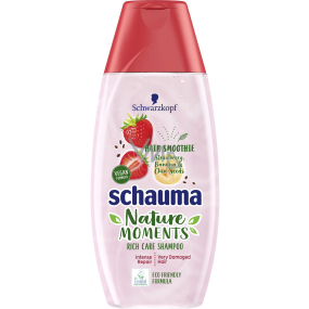 Schauma Nature Moments Strawberries, Bananas and Chia Seeds Shampoo for Damaged Hair 250 ml