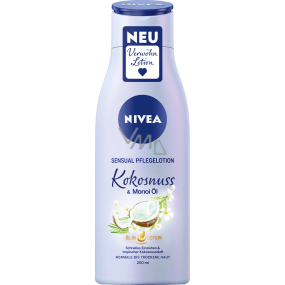 Nivea Coconut & Monoi Oil body lotion with oil for normal to dry skin 200 ml