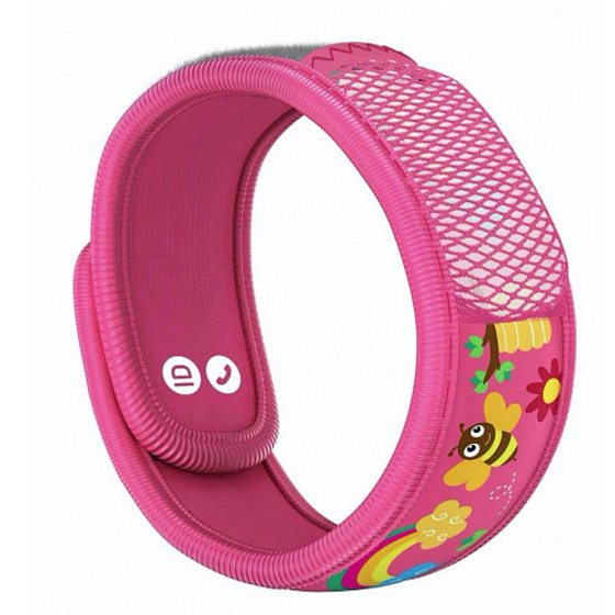 Parakito Repellent mosquito bracelet for children Natural bee, refillable, waterproof, protection 24h / day - 15 days for refill + two refills