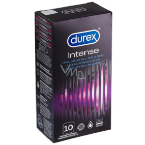 Durex Intense Condom Nominal Width: 56 mm 10 Pieces