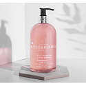 Baylis & Harding Wild rhubarb and pink pepper antibacterial liquid hand soap dispenser 500 ml