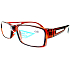 Berkeley Reading glasses +3 plastic brown transparent 1 piece MC2206