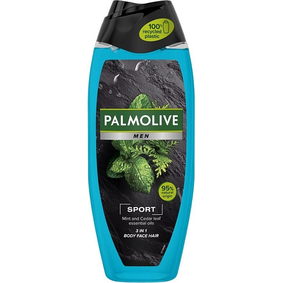 Palmolive Men Sport 3in1 shower gel for body, face and hair 500 ml