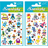 Stickers Robots 8 x 12 cm 1 sheet