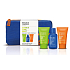 Baylis & Harding Lime and mint hair wash and shampoo 100 ml + face wash 50 ml + after shave balm 50 ml + cosmetic bag, cosmetic set for men