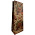 Nekupto Kraft gift bag for bottle 15 x 40 cm Christmas orange with cinnamon