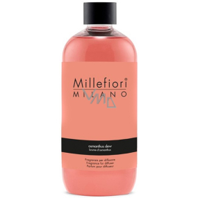 Millefiori Milano Natural Osmanthus Dew - Dewy Osmanthus Dew Diffuser Refill for scented stems 500 ml