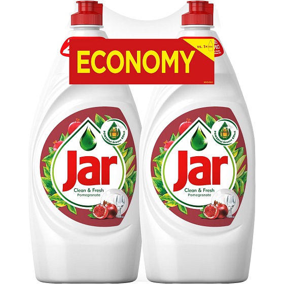Jar Pomegranate hand dishwashing liquid 2 x 900 ml, duopack