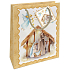 Nekupto Gift paper bag 23 x 18 x 10 cm Christmas Bethlehem