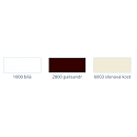Lazurol Oknobal Email U2015 Gloss Top Coat for Windows 1000 White, 2.5 L