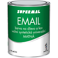 Supermal Email S2013 0100 white matte, 0.6 l