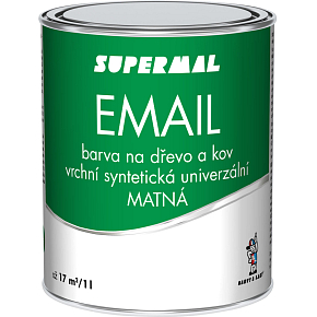 Supermal Email S2013 0100 white matte, 0.6 l