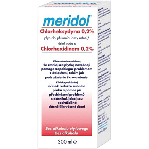 Meridol Chlorhexidine Mouthwash 300 ml