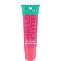 Essence SAY IT WITH JUICY lip gloss HELLO CUTIE! juicy bomb 02 Witty Watermelon, 10 ml
