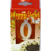 Happy light Cake candle digit 0 in box