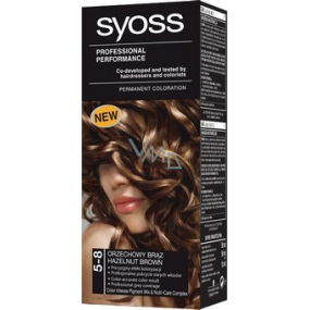 Syoss Professional Hair Color 5 - 8 Hazelnut Brown